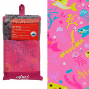 超柔軟游泳吸水毛巾 (60 × 120cm) - 粉紅