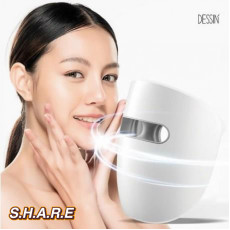 韓國LED光子嫩膚面部彩光美容儀 - 白 (VHL-120)