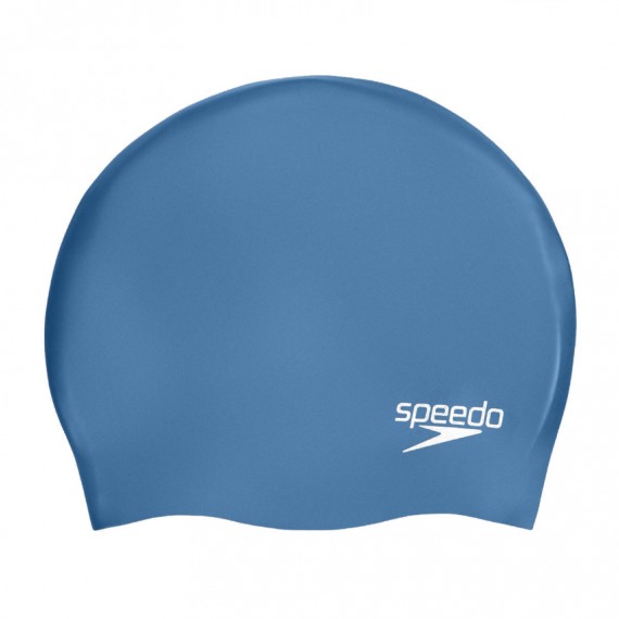 成人模壓矽膠泳帽-藍 (870984C816)