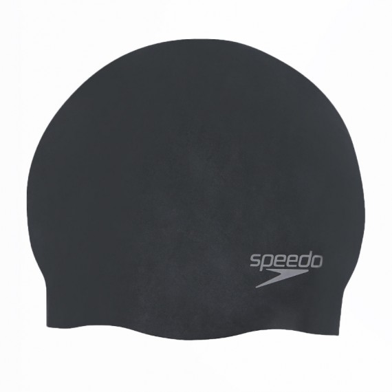 成人模壓矽膠泳帽-黑 (8709849097)