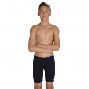 少年基礎訓練五分泳褲-黑 (8008480001)