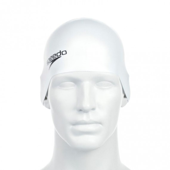 成人模壓矽膠泳帽-白 (8709840003)