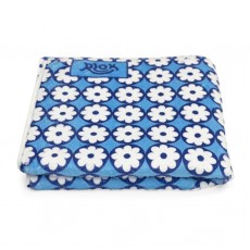 韓國製造微纖維毛巾 (80cm × 40cm)-碎花藍 (RTW04S)